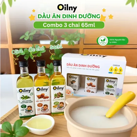 Combo Ăn Ngon Mỗi Ngày Oilny - 3 chai x 65ml
